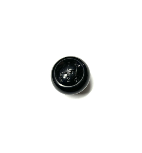 German quality black gear knob with shift pattern 12mm